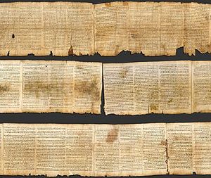 Biblical scroll Isaiah - SRIA Bishop Wilkins College